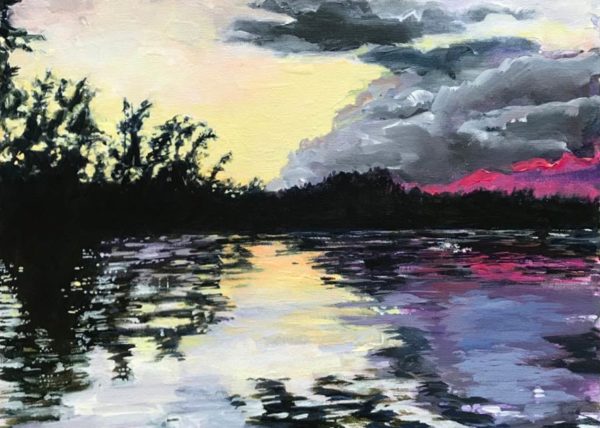 Dreams Do Come True - Brome-Lake-Painting by Susan Pepler at Studio Susan Pepler