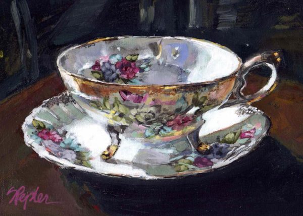 Vintage Tea Cup - Studio Susan Pepler